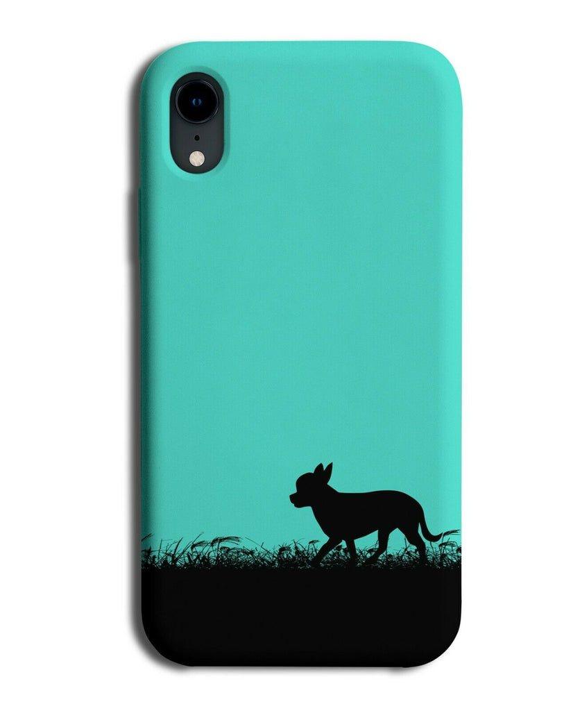 Chihuahua Phone Case Cover Chihuahuas Turquoise Green i265