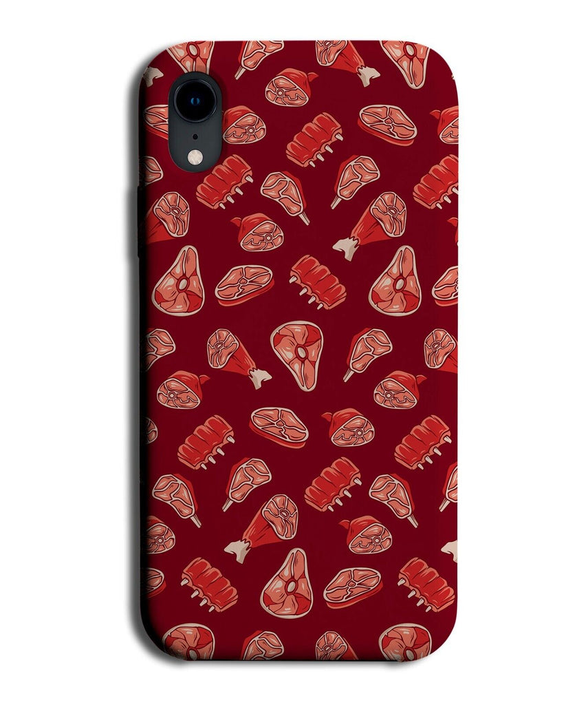 Funny Carnivore Food Eater Phone Case Cover Foodie Meat Lover Meatlover BBQ BI41