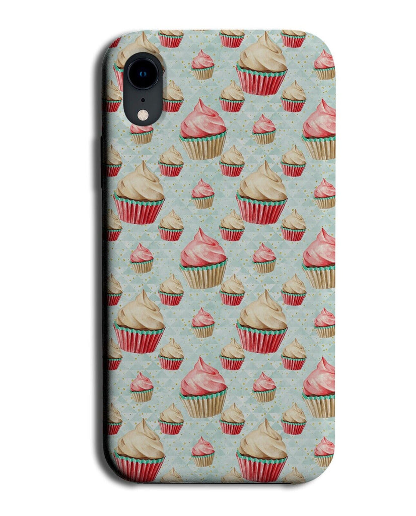Vintage Cupcake Phone Case Cover Cupcakes Pattern Cup Cake Cakes Retro Q811B
