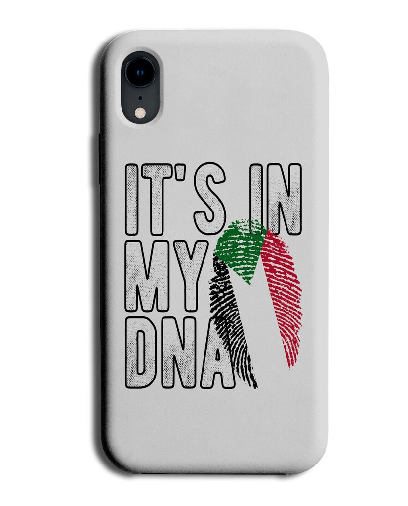 Its In My DNA Sudan Flag Phone Case Cover Sudans Sudanese Color Fingerprint P420
