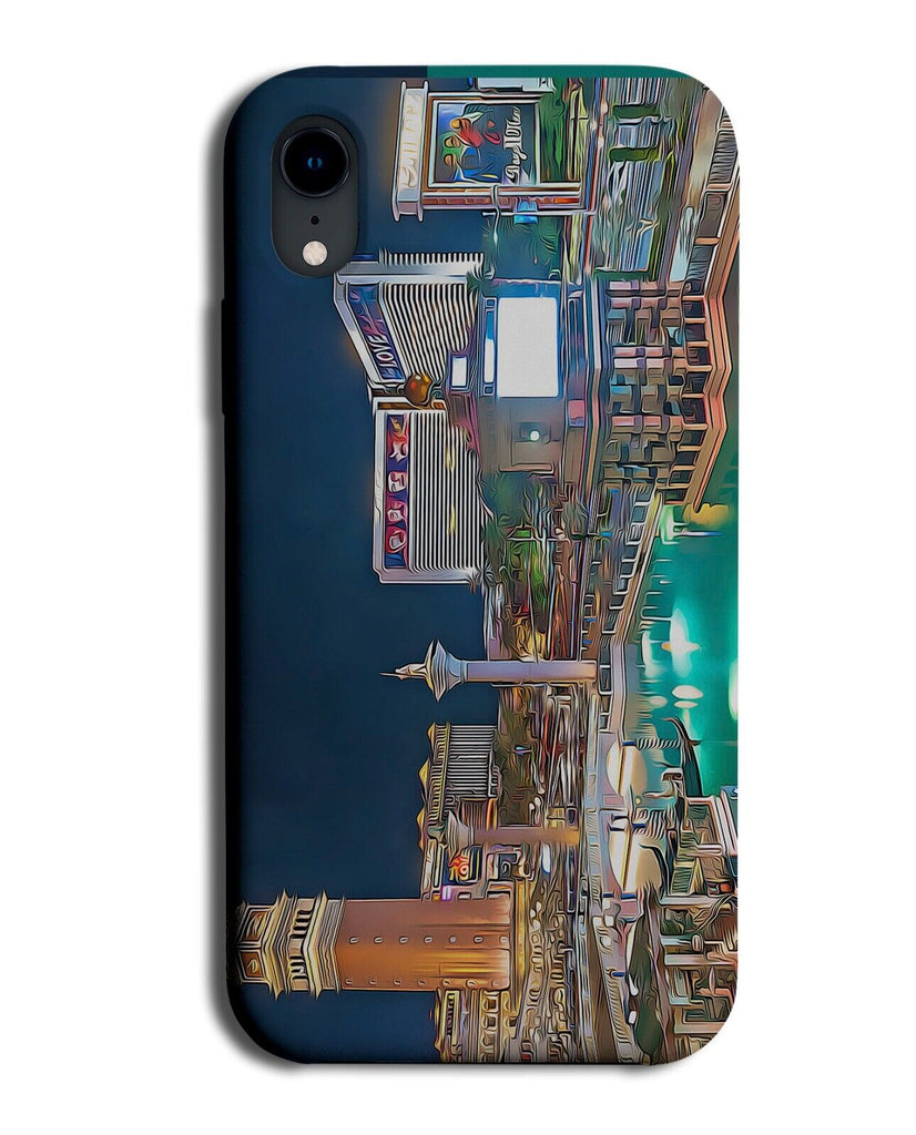 Las Vegas Hotels Scene Phone Case Cover Hotel Buildings Picture Holiday To BP43