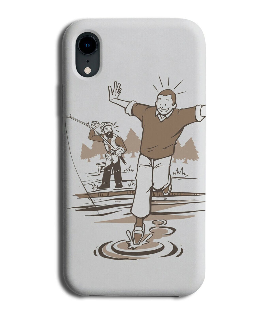 Running On Water Cartoon Phone Case Cover Run Lake Ripple Effects Marks J373