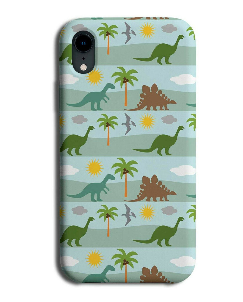 Jurassic Style Phone Case Cover Period Dinosaur Dinosaurs Kiddies Photo K594
