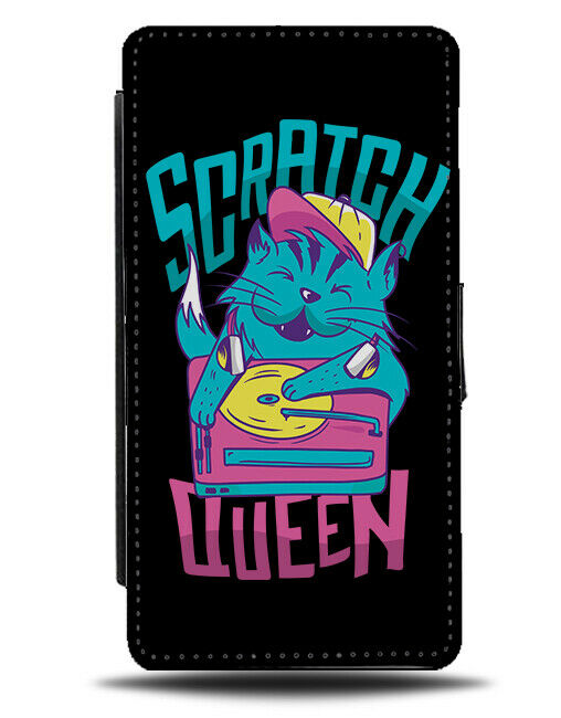 Neon Colourful 80s Scratch Queen Phone Cover Case Cat Cats Cartoon Funky J276