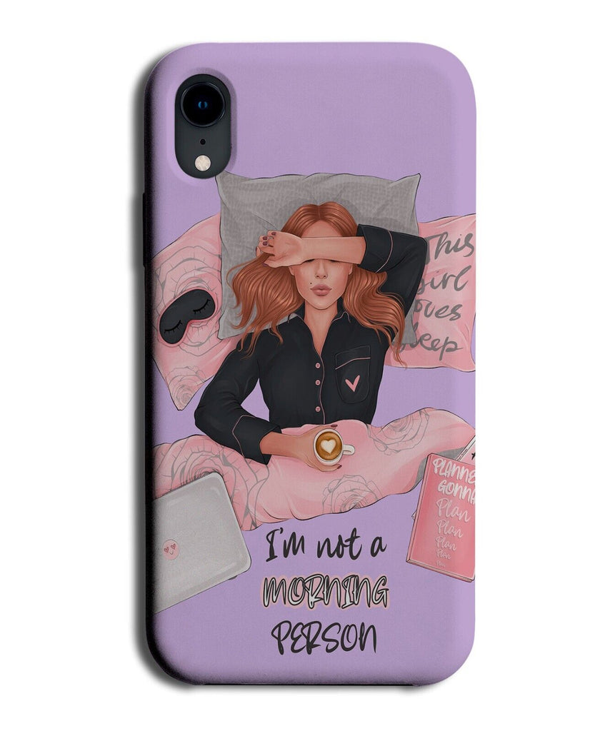 Lazy Ginger Girl Phone Case Cover Funny Hair Haired Sleeping Napping Nap Q808A