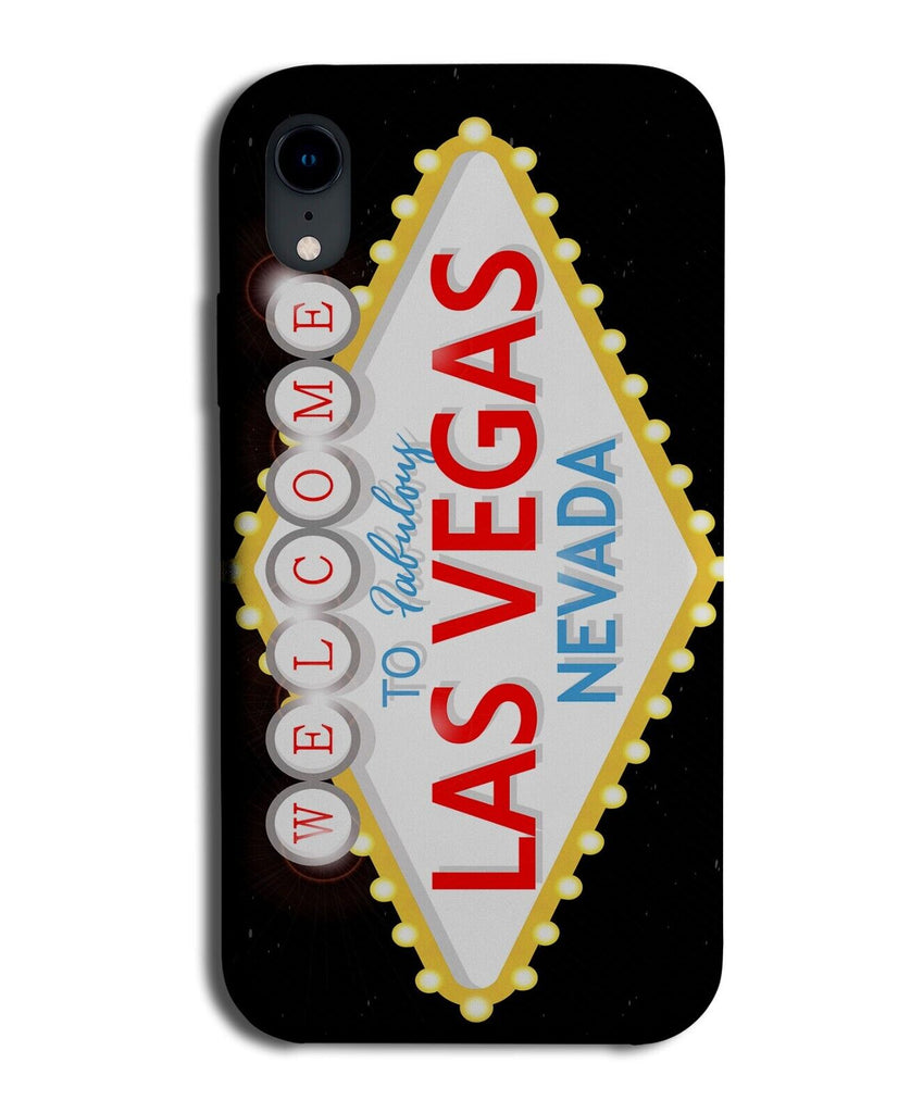 Cartoon Las Vegas Nevada Sign Phone Case Cover Street Logo Lasvegas USA P701