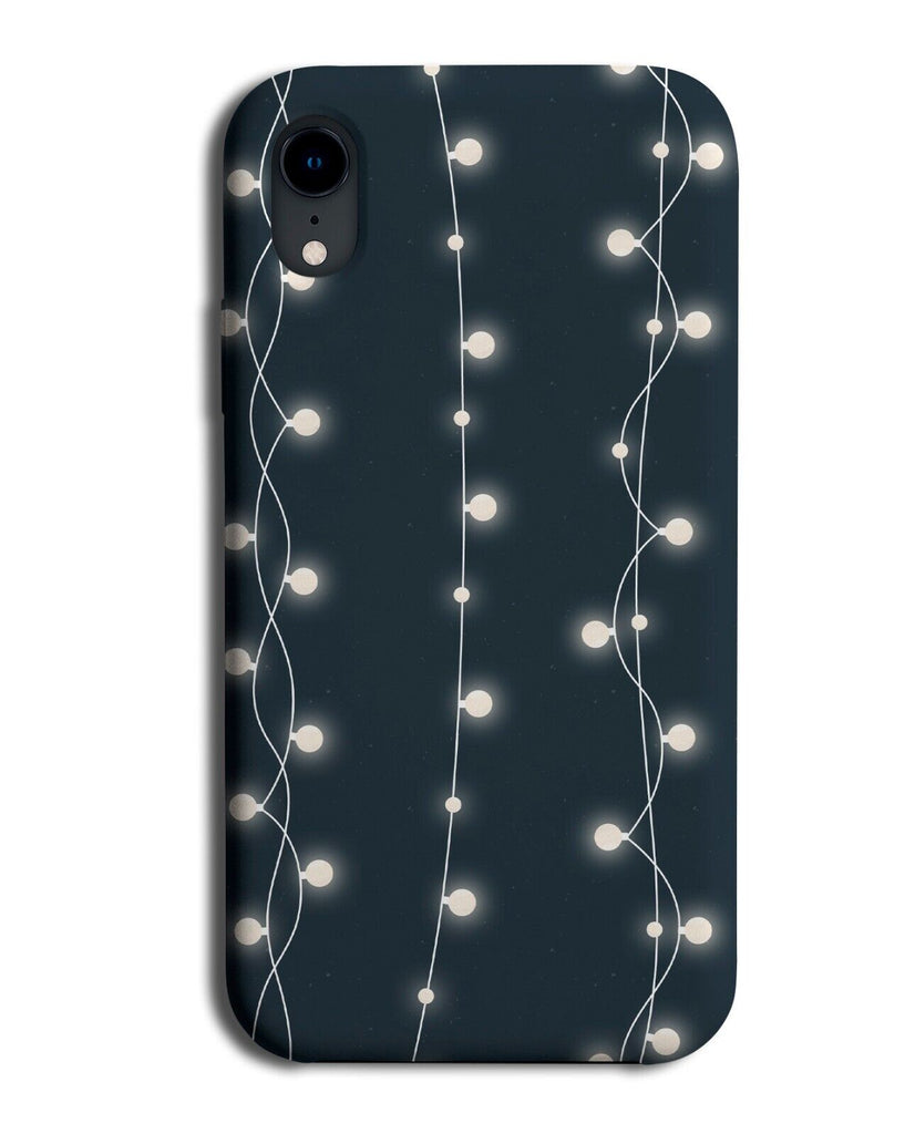 White Christmas Lights Phone Case Cover Light Fairy Lighting Design Xmas N748