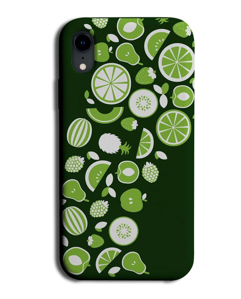 Green Organic Fruit Phone Case Cover Fruits Eating Food Healthy Lifestyle P840