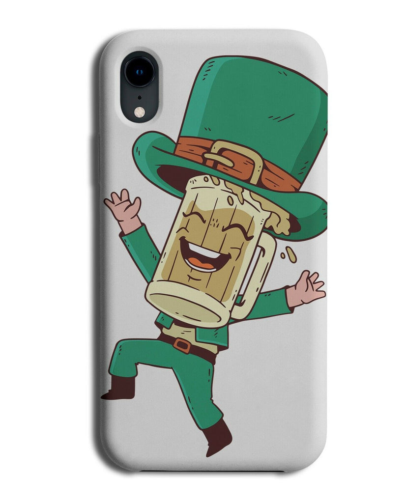 Cartoon Pint Of Beer Man Phone Case Cover Face Head Jugs Stein Irish Gnome J612