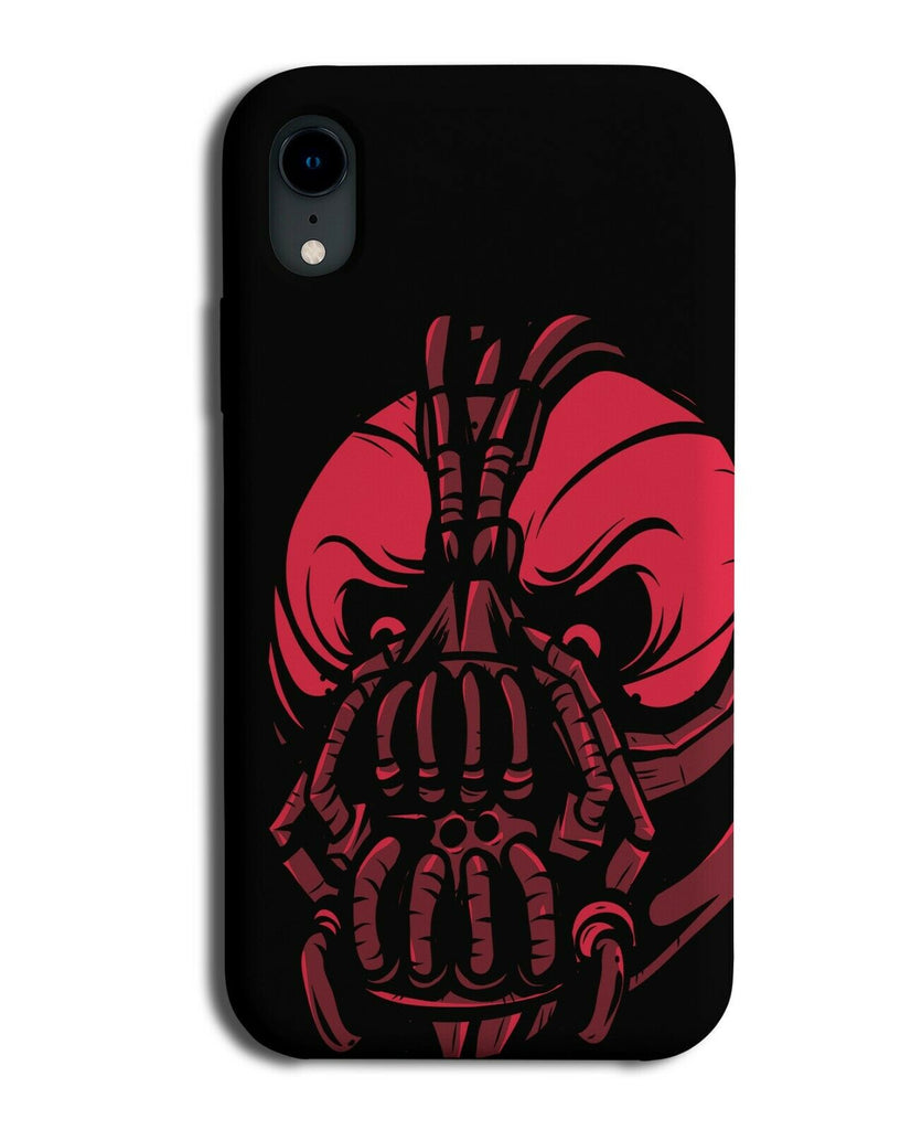 Red and Black Bane Design Phone Case Cover Mask Villain Evil Comic Book E137