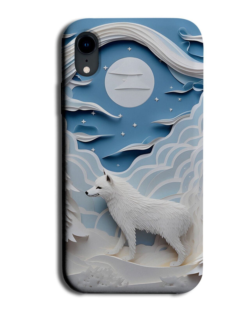 White Artic Wolf Phone Case Cover Wolfs Wolves Snow Christmas Antarctic Ice CZ38