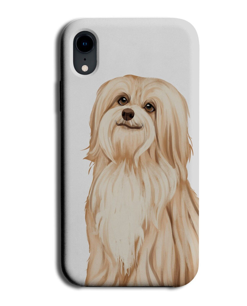 Havanese Dog Phone Case Cover Blonde White Dogs Breed Pet Picture Type P312A