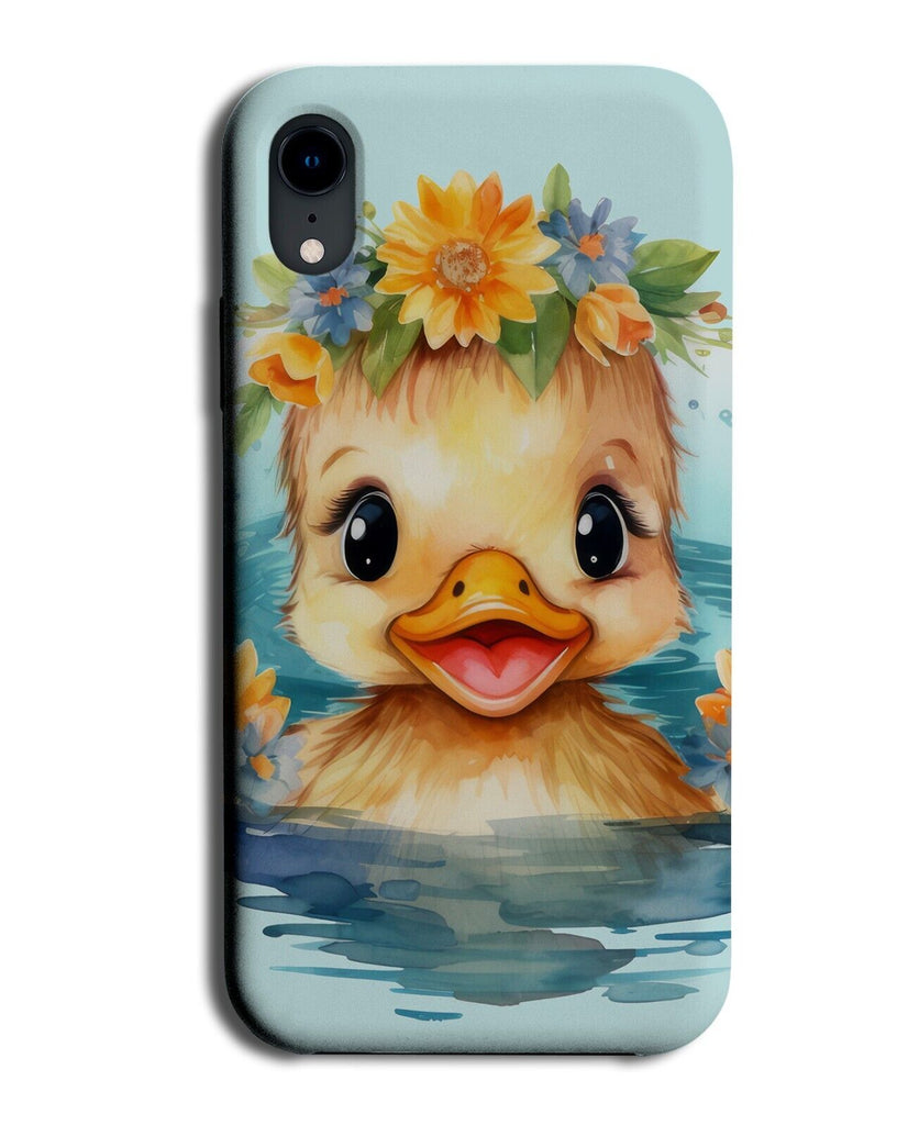 Adorable Baby Duck Phone Case Cover Ducks Ducklin Duckling Yellow Painting DC29