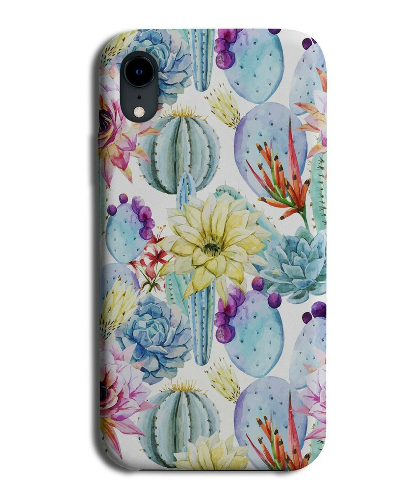 Various Cactus Plants Pattern Phone Case Cover Plant Plants Painting G950