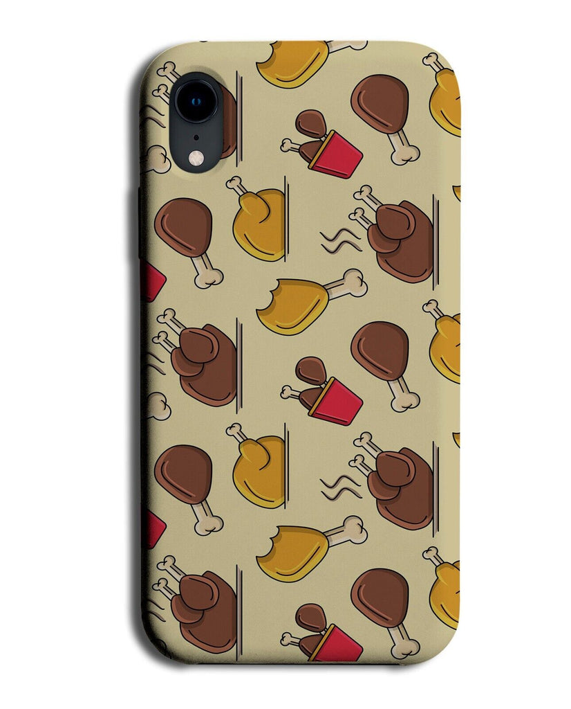 Chicken Food Lover Pattern Phone Case Cover Turkey Leg Turkeys Roast Dinner P583