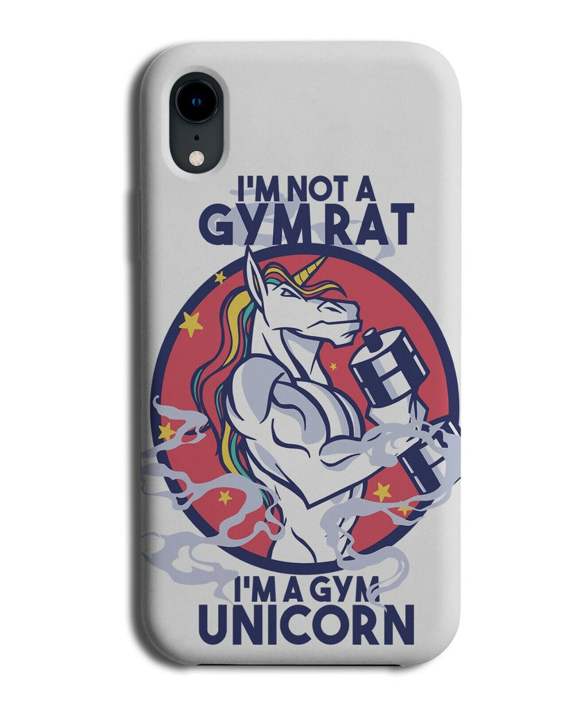 Im Not A Gym Rat Im A Gym Unicorn Phone Case Cover Funny Addict Mens Boys K411