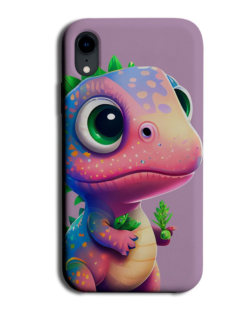 Cute Pink Animated Dinosaur Phone Case Cover Baby Kid Dinosaurs Kids Pinks AD21