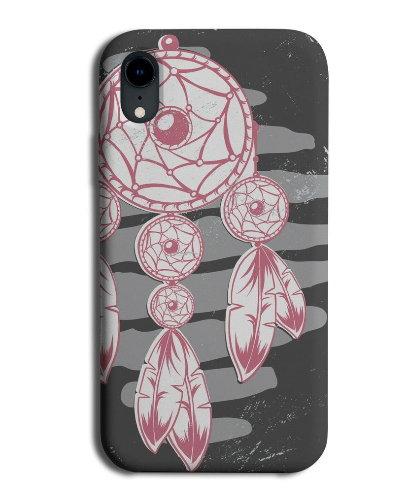Pink and Grey Dreamcatcher Phone Case Cover Dream Catcher Feathers K925