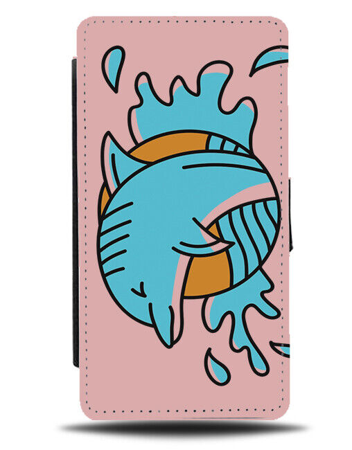 Dolphin Splash Phone Cover Case Dolphins Waves Sea Ocean Sunshine J295