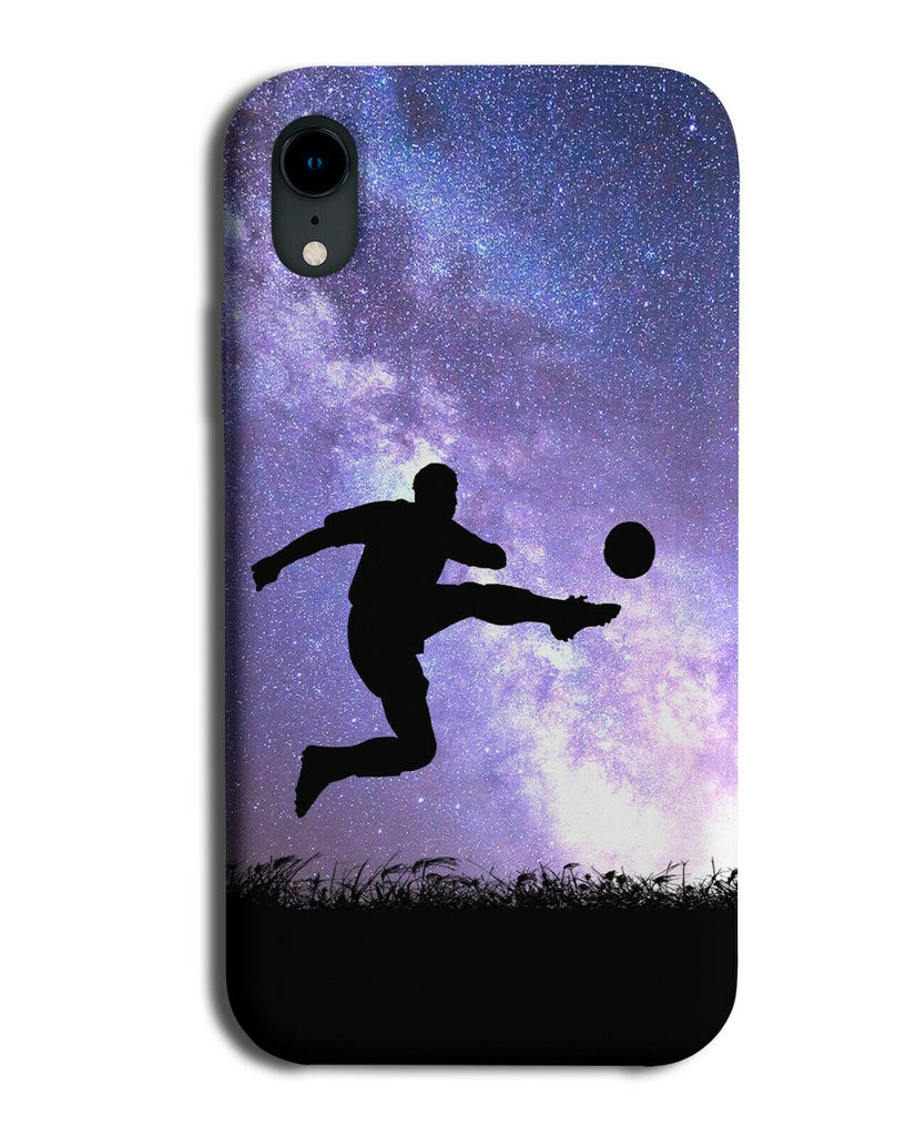 Football Phone Case Cover Footballs Ball Footballer Gift Galaxy Moon Space i737