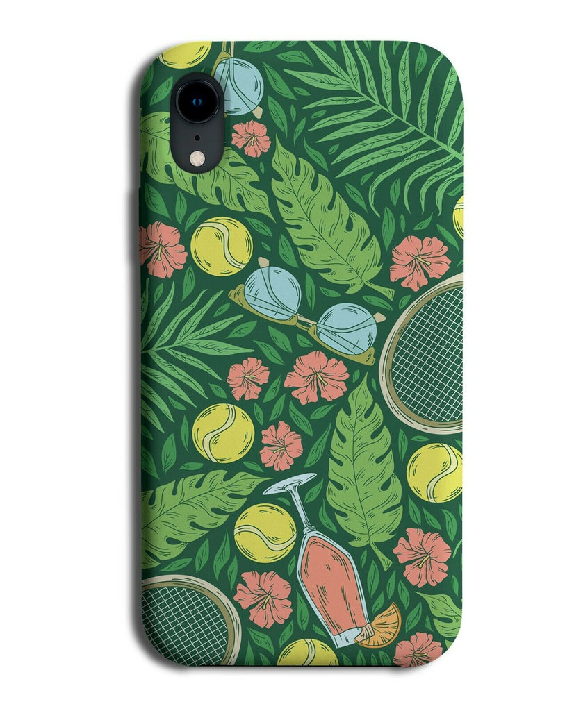 Tennis Phone Case Cover Player Racket Present Novelty Design Ball Balls F679