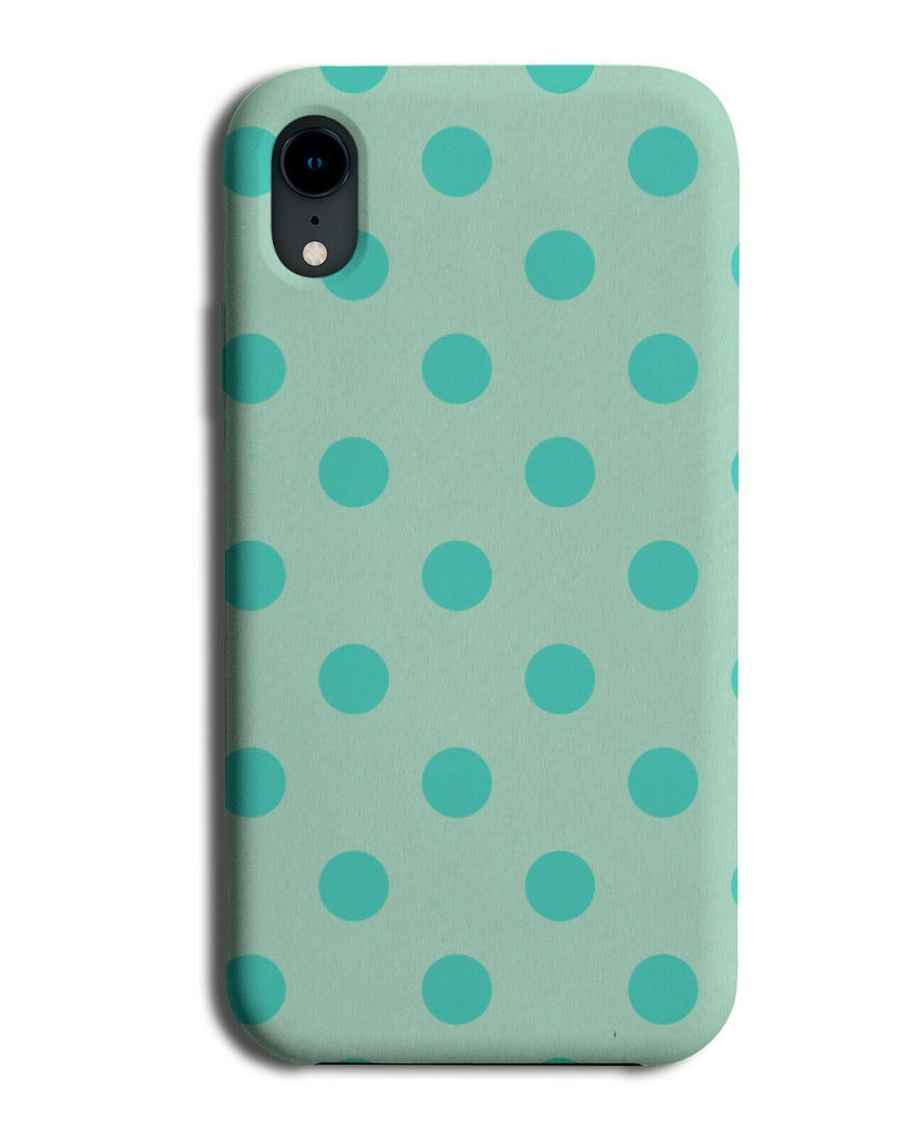 Mint Green and Turquoise Green Polka Dot Phone Case Cover Dots Dotted i455