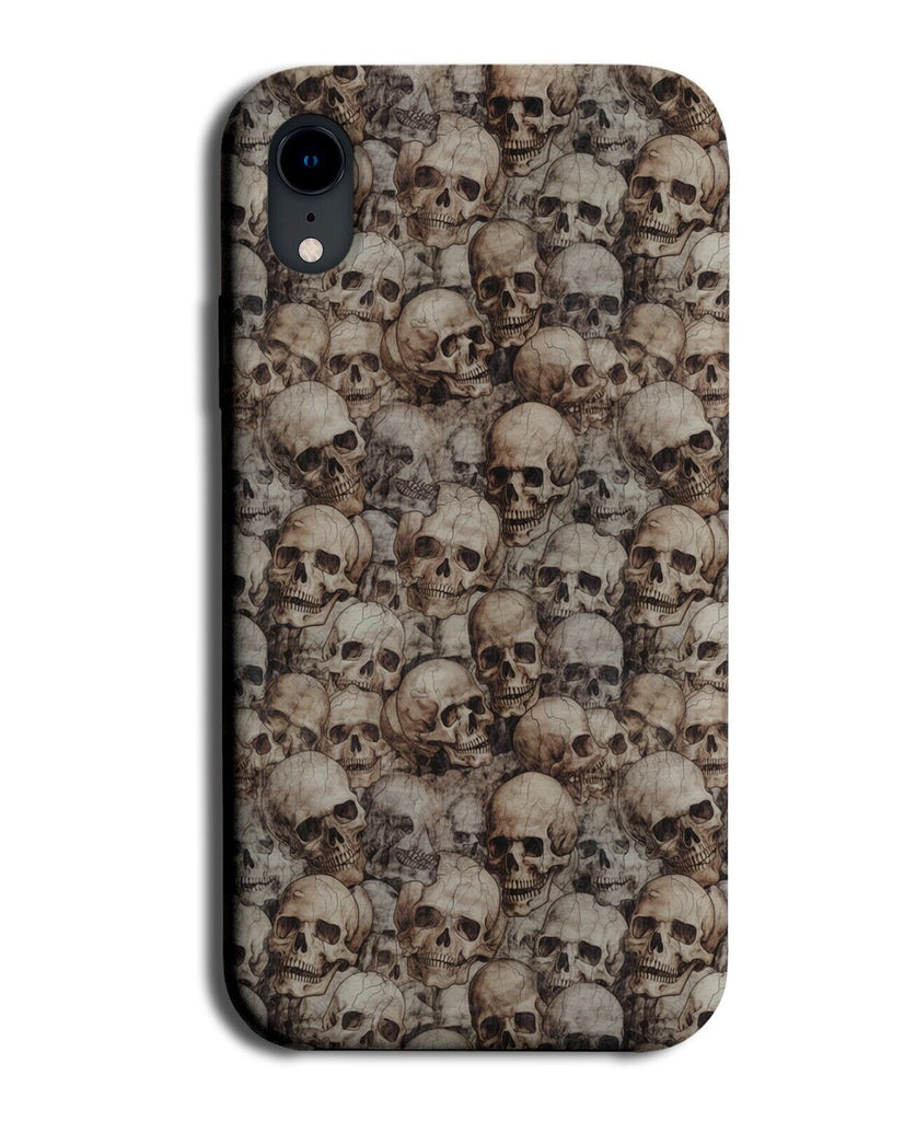 Vintage Skeleton Heads Phone Case Cover Skulls Bones Bone Skull Horror CA25