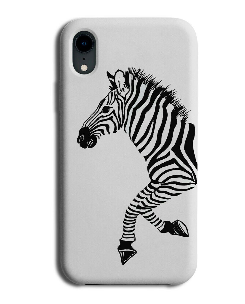 Retro Black and White Zebra Phone Case Cover Africa Zebras Stripes Print H290