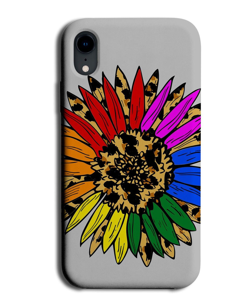 Pride Sunflower Phone Case Cover Leopard Print Floral Love LGBT LGBTQ Sun AY33