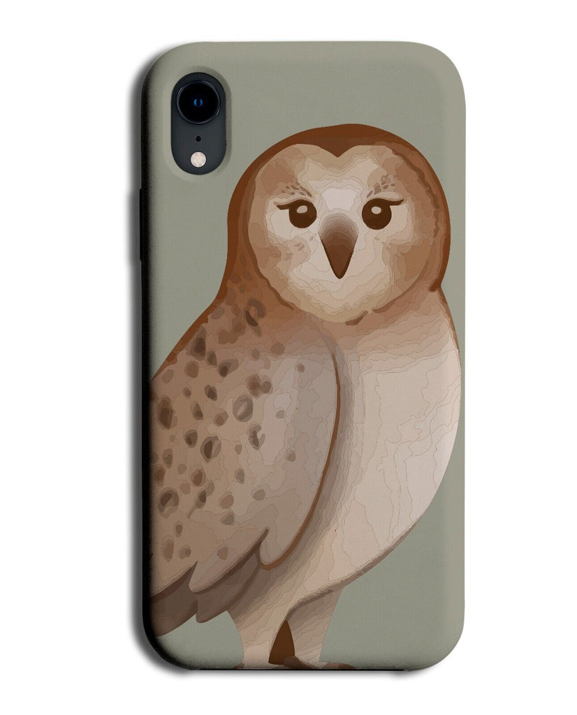 Watercolor Owl Bird Phone Case Cover Birds Artwork Cartoon Vintage Style Q371