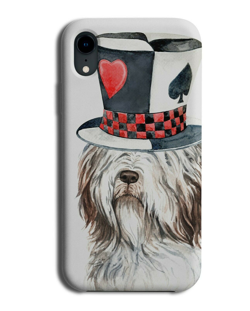 Old English Sheepdog Phone Case Cover Dog Dogs Photo Drawing Oil Painting K580