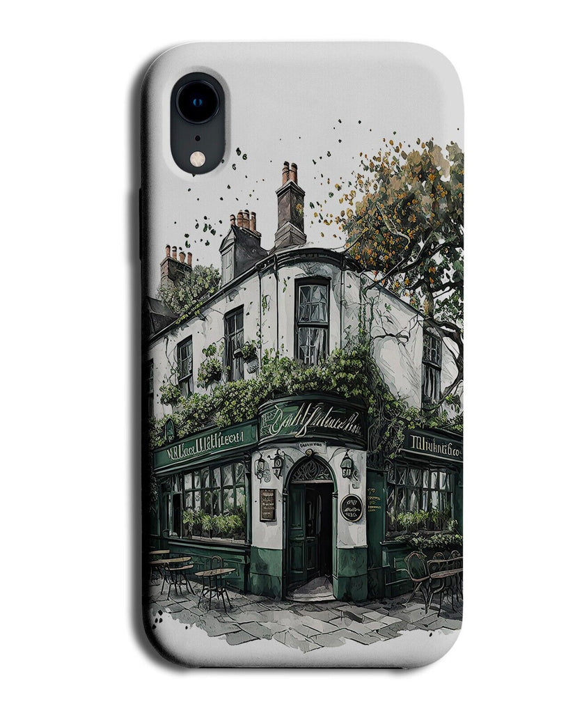 Irish Pub Building Phone Case Cover Pubs Ireland Traditional English Art BL73