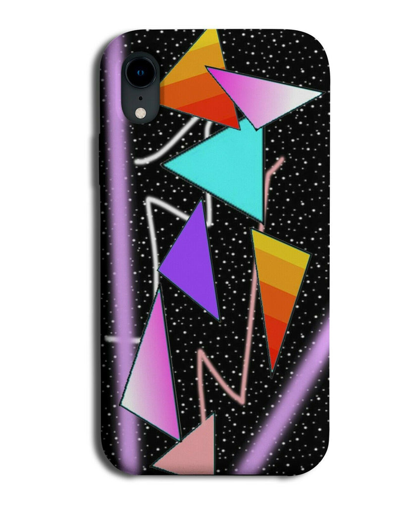 Eighties Stars Print Phone Case Cover 80s Colourful TV Design Shapes B590