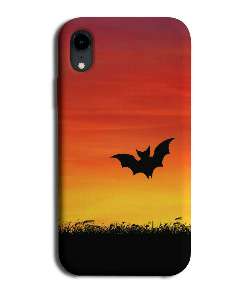 Bats Silhouette Phone Case Cover Bat Sunset Sunrise Photo i229