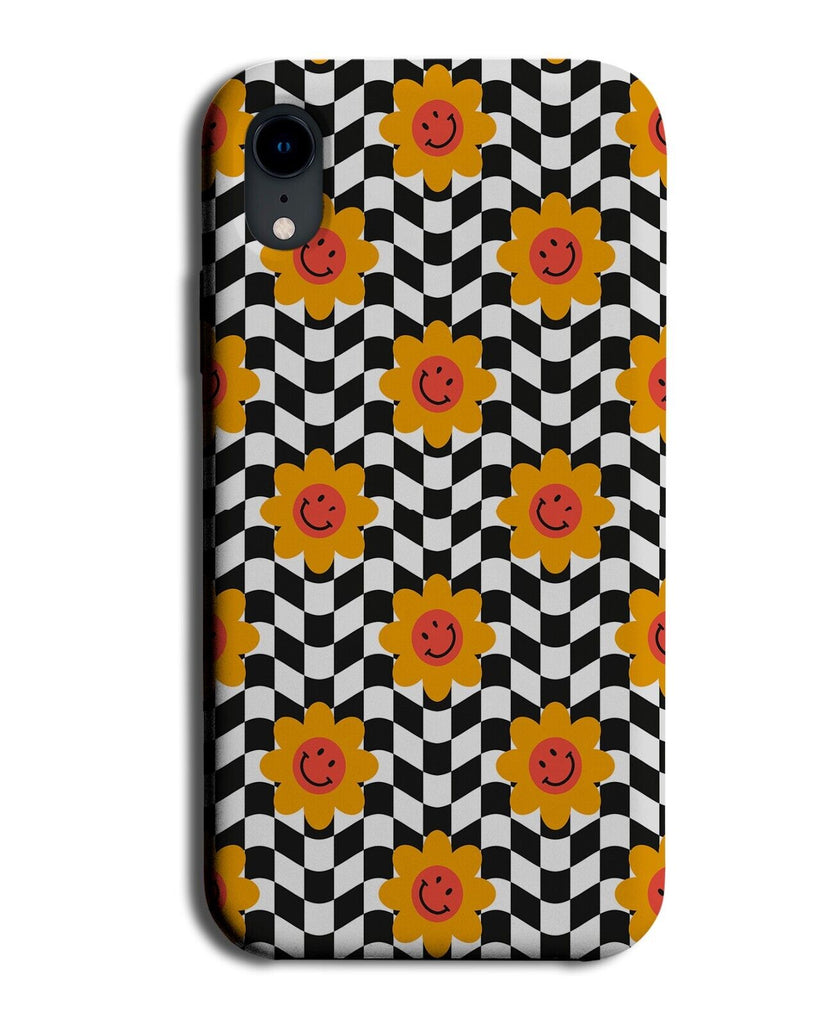 60s Hippy Sunflowers Patterning Phone Case Cover Pattern Sixties Hippy DB41