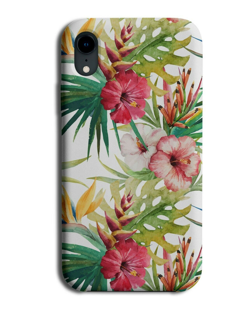 Hawaiian Floral Phone Case Cover Hawaii Tropics Tropical Flower Lei Leis G970