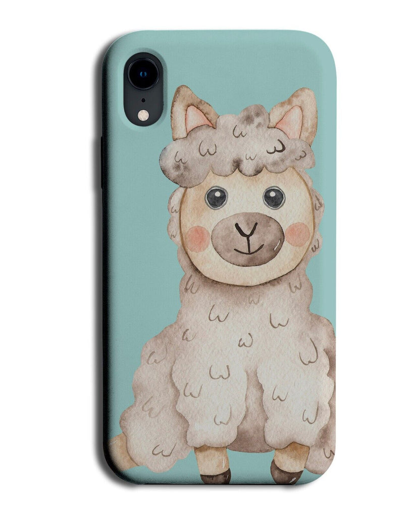 Llama Watercolour Phone Case Cover Llama's Kids Childrens Cartoon Child Q796G