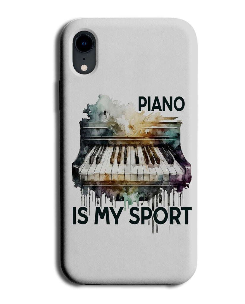 Piano Is My Sport Phone Case Cover Grand Piano Art Painting Gift Present LP69