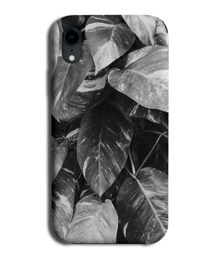 White and Black Vintage Bushes Phone Case Cover Leaves Shrub Shrubs Nature G890
