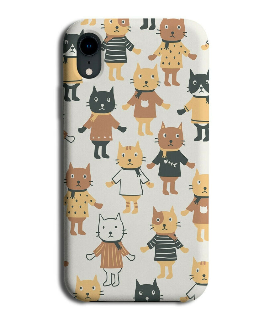 Cats In Human Clothes Phone Case Cover Animal Animals Cat Pet Fancy Dress F611