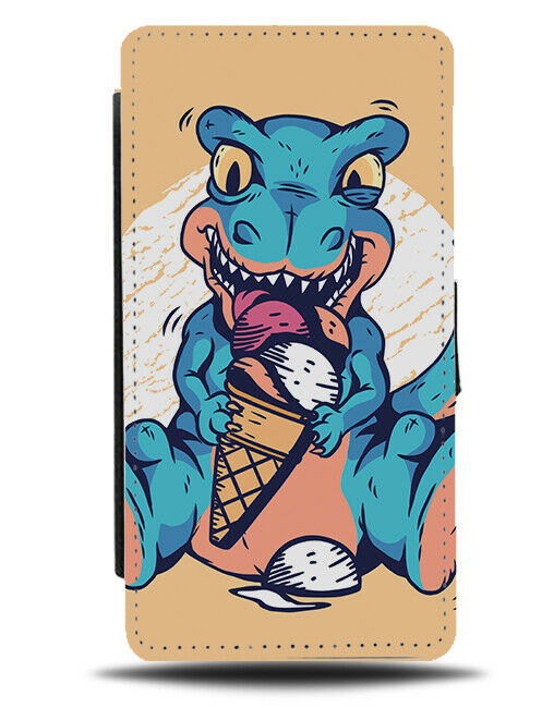 Ice Cream Dinosaur Phone Cover Case Dinosaurs Cone Kids Children Kid Childs J244