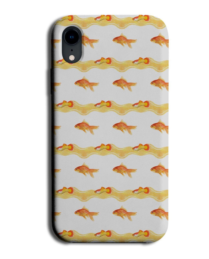 Goldfish Phone Case Cover Gold Fish Swimming Water Sea Tropical Orange Be77