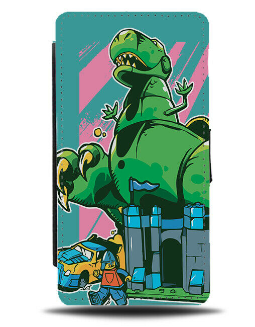 Dinosaur Bouncy Castle Design Phone Cover Case Big Green Castles Kids Toys J194