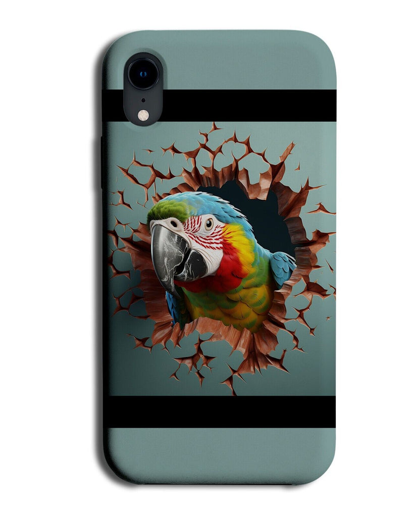 Funny Parrot Phone Case Cover Parrots Head Face Novelty Bird Macaw Macaws DF13