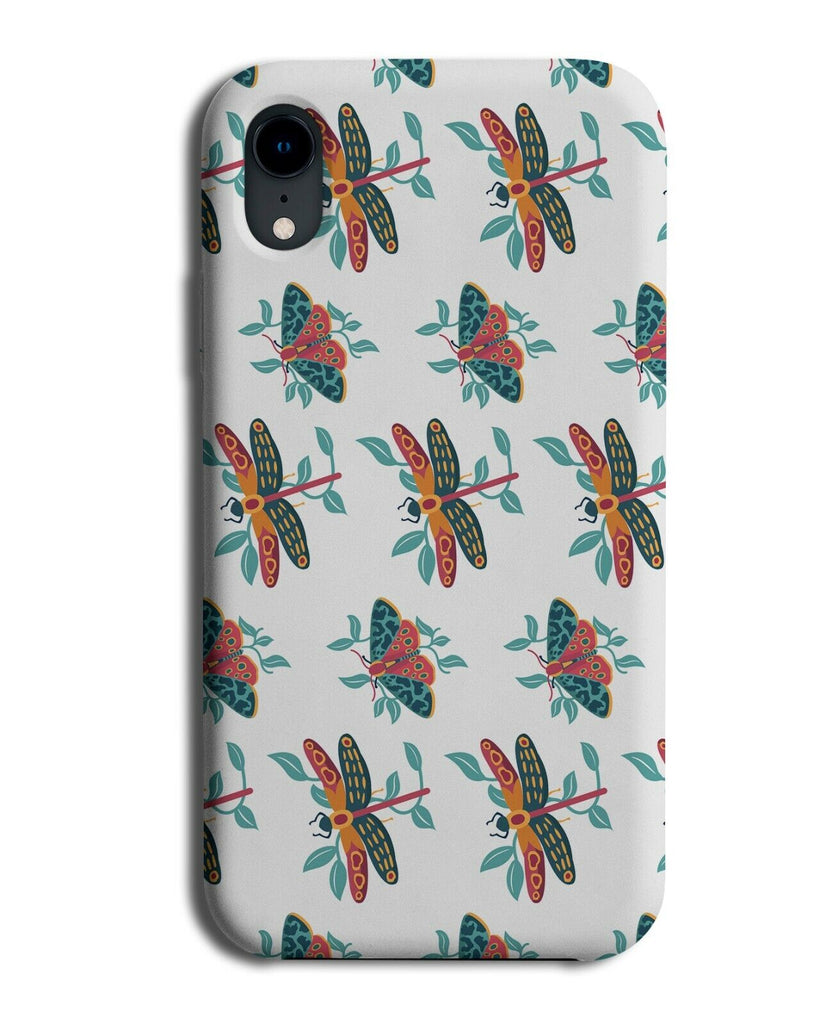 Dragonfly Pattern Phone Case Cover Dragon Fly Insect Insects Flying Bugs K793