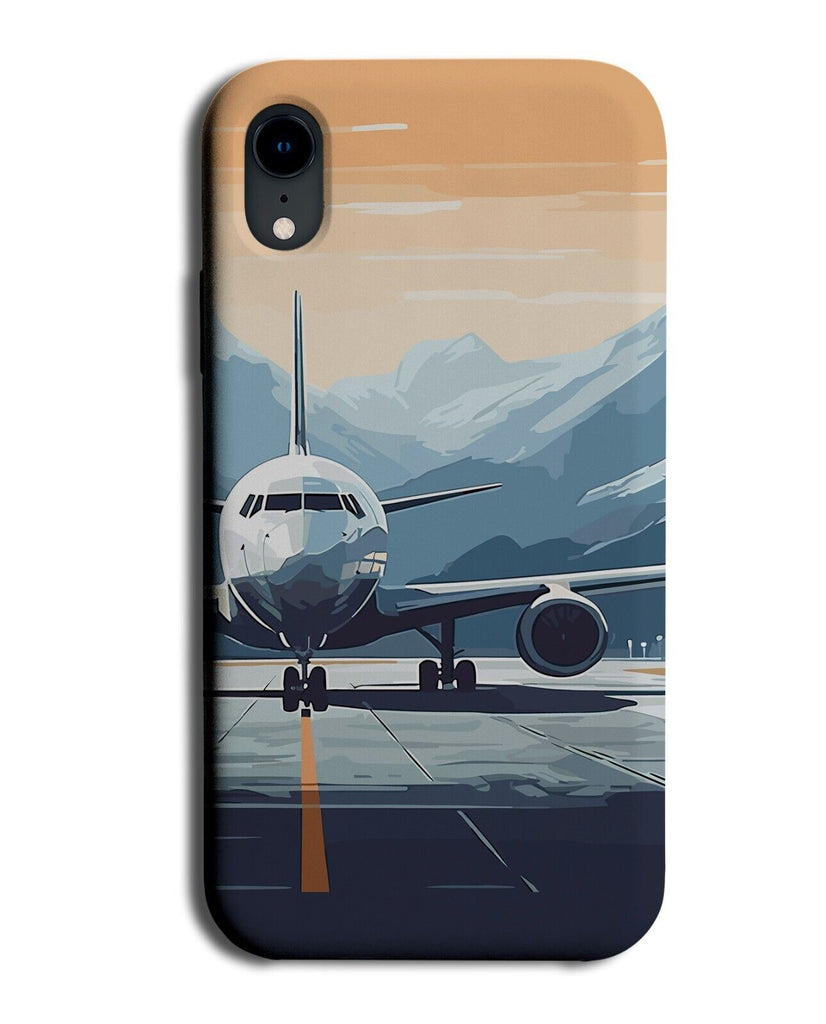 Jumbo Jet On The Runway Phone Case Cover Run Way Airport Plane Planes Jets BY74