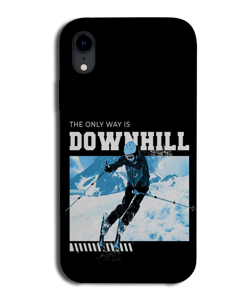 Downhill Skiing Phone Case Cover Ski Ski's Down Hill Sport Race Mens Girls Q114