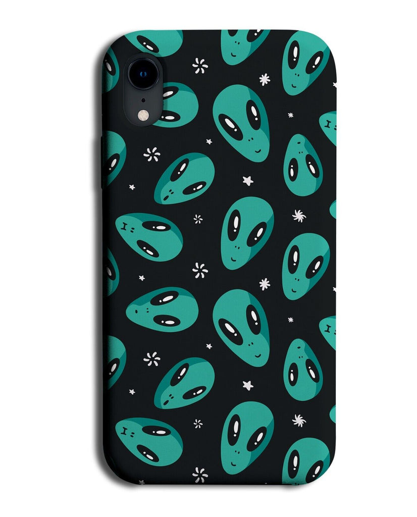 Aliens Phone Case Cover Alien Face Faces Cartoon Space Extraterrestrial N615