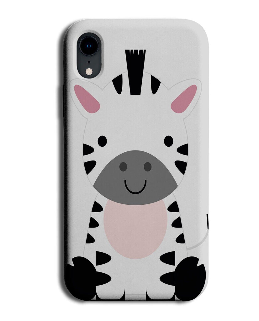 White Zebras Phone Case Cover Zebras Zebera Animal Cartoon Childrens Kids Q852U
