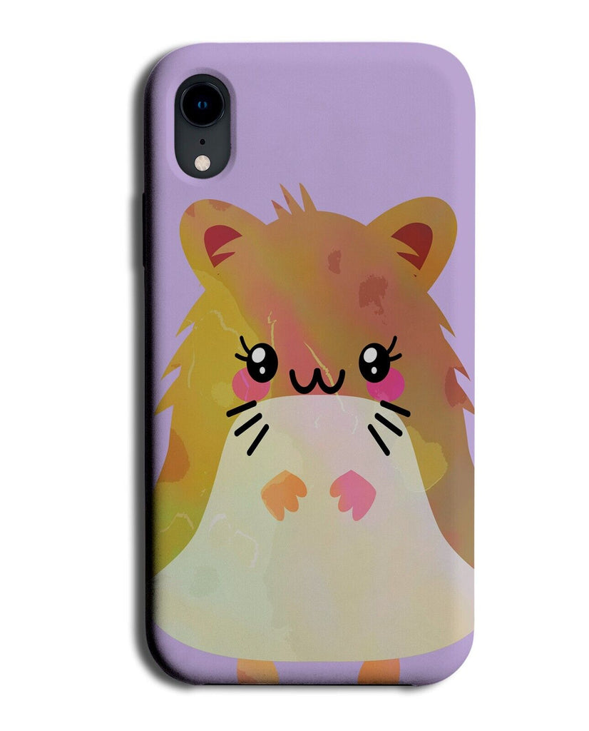 Kawaii Guinea Pig Phone Case Cover Pet Style Japanese Look Hamster Brown Q798I